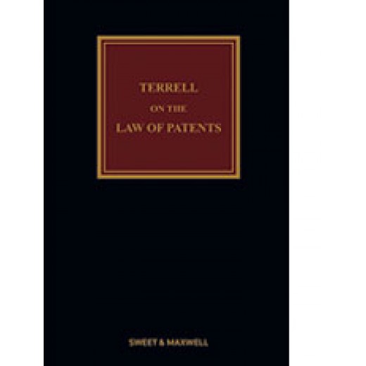 Terrell on the Law of Patents 19th ed with 3rd Supplement